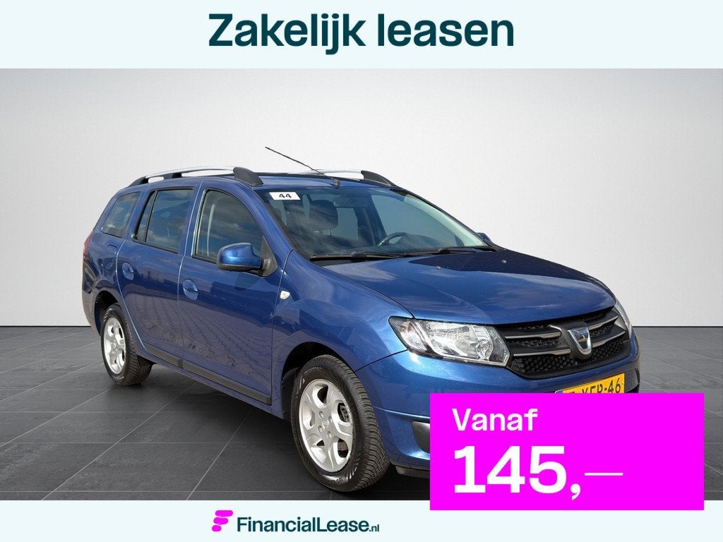 Dacia Logan MCV 0.9 TCe Prestige Airco|Cruise|Navigatie|NAP, Voorwielaandrijving, Blauw, Origineel Nederlands, Bedrijf