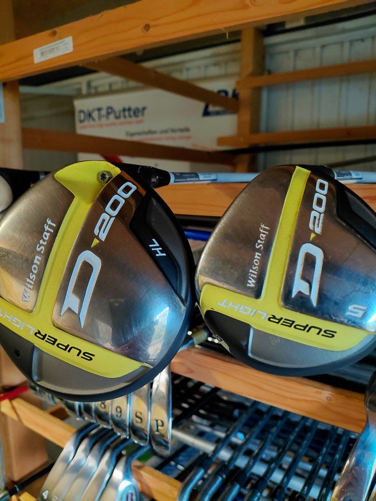 Golf inventaris sets ,hybrides,putters,shafts etc, Ophalen, Gebruikt, Club