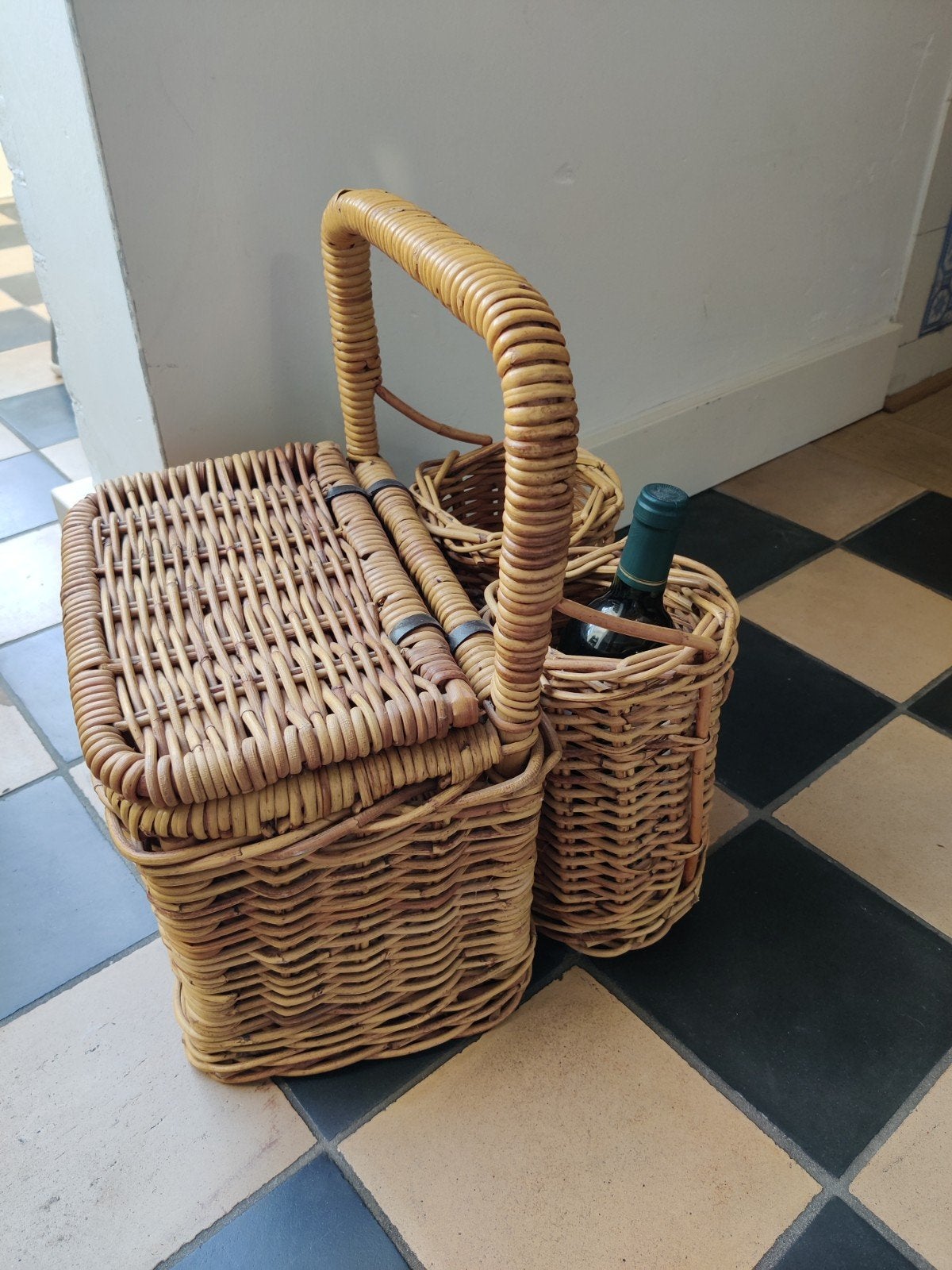 Rotan picknick mand, Ophalen of Verzenden