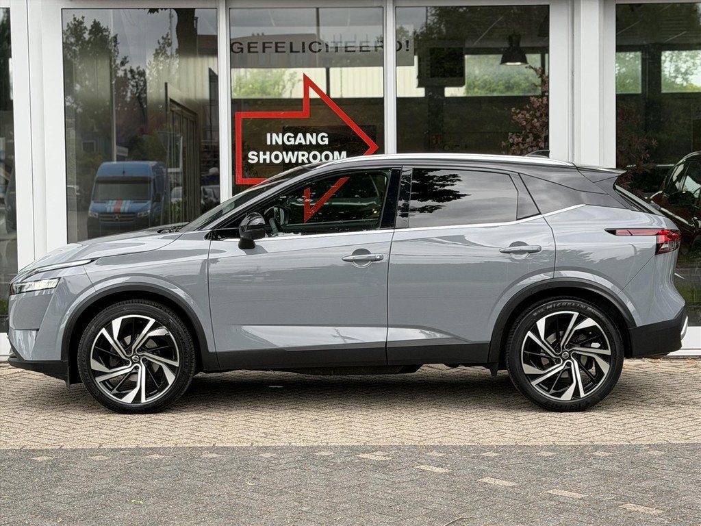 NISSAN Qashqai 1.3 Mild-Hybrid 158pk Xtronic Tekna Plus | Le, Traction-control, 75 €/maand, Hybride Elektrisch/Benzine, Qashqai