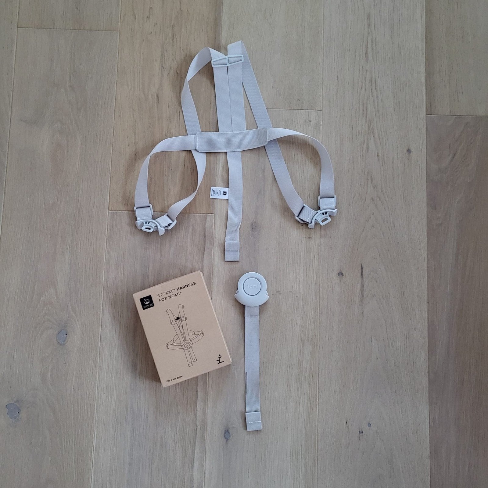 Stokke Nomi Harnas - Veiligheid en Comfort voor je Kind, Ophalen, Zo goed als nieuw
