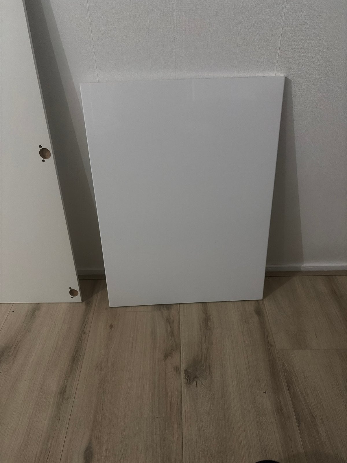 Witte hoogglans kastdeuren (ikea metodkast), Ophalen, Gebruikt