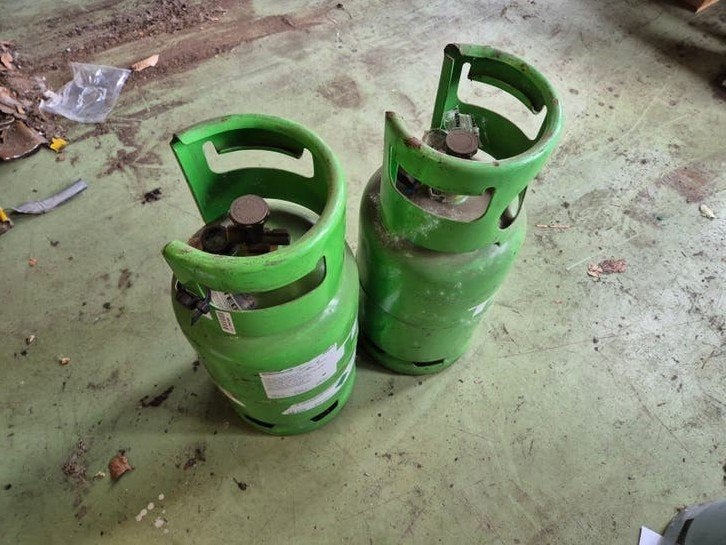 R134a Koelmiddel Cilinder (Leeg) 8 stuks, Ophalen of Verzenden