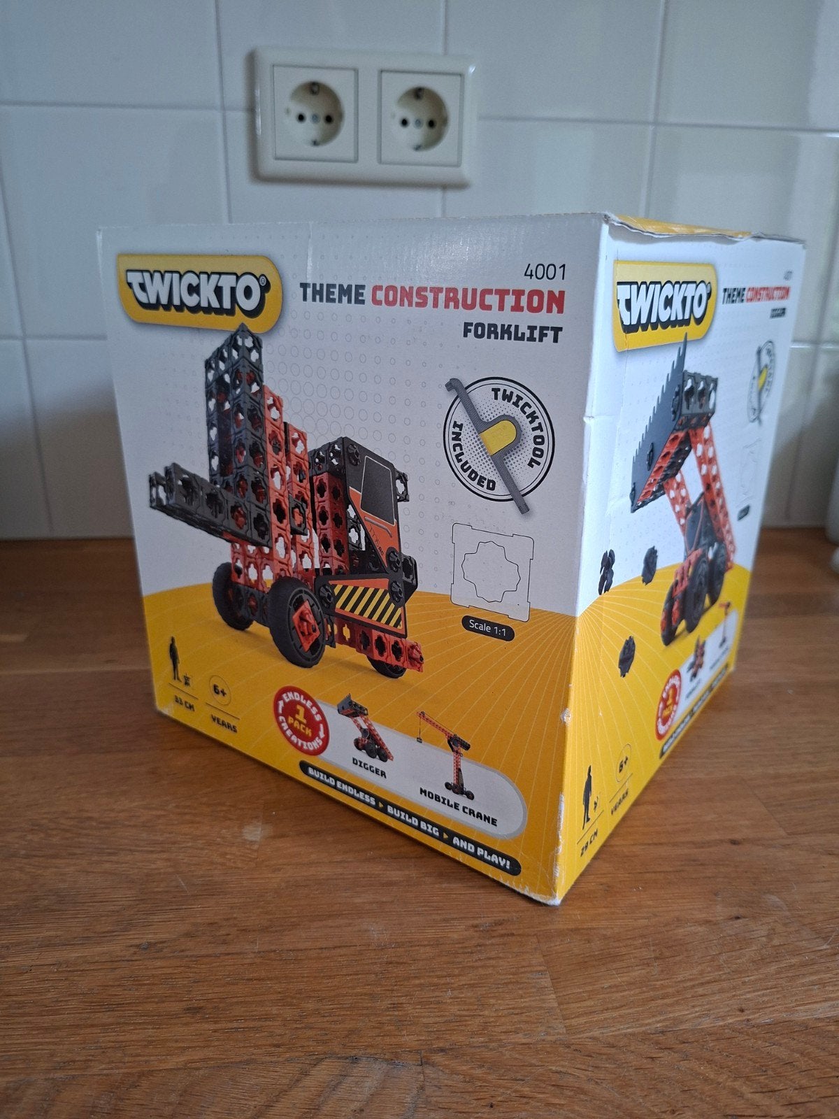 Twickto Bouwset Vorkheftruck - Nieuw in Doos, Ophalen of Verzenden, Gebruikt, Overige merken