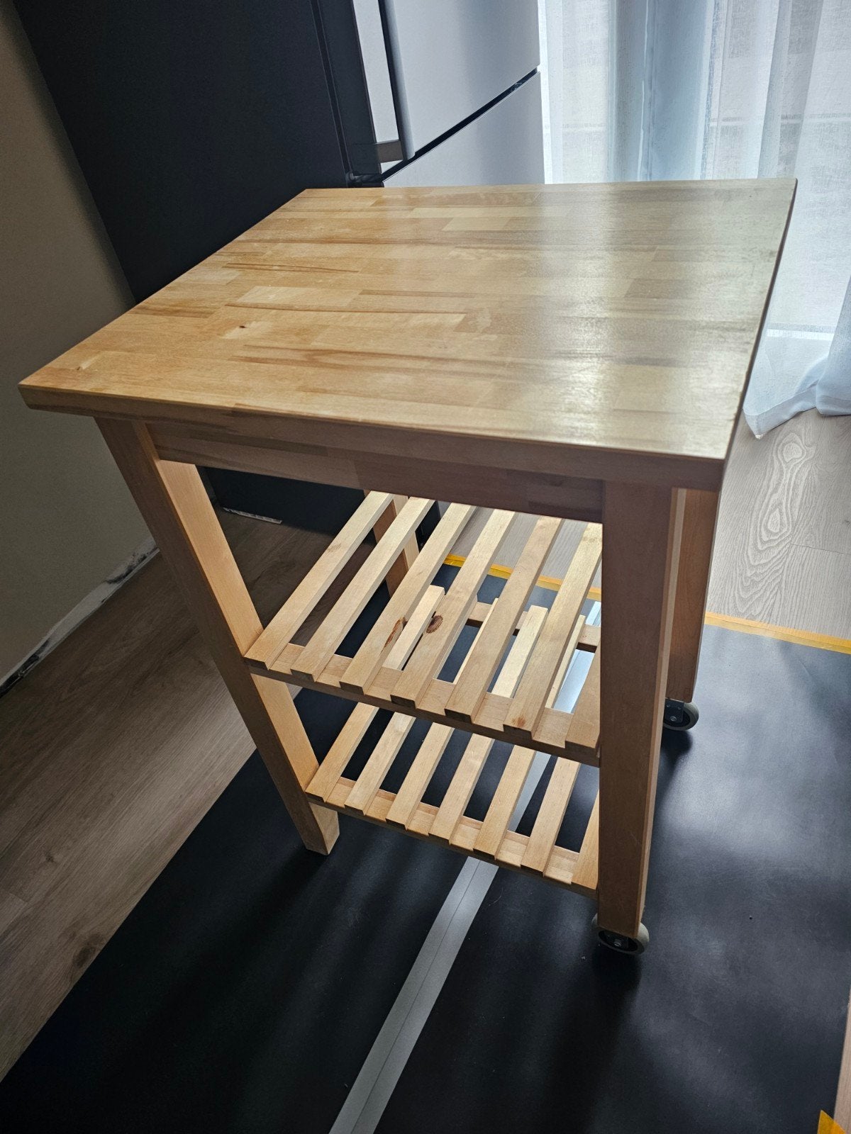 Bekvam Ikea roltafel, Ophalen, Gebruikt
