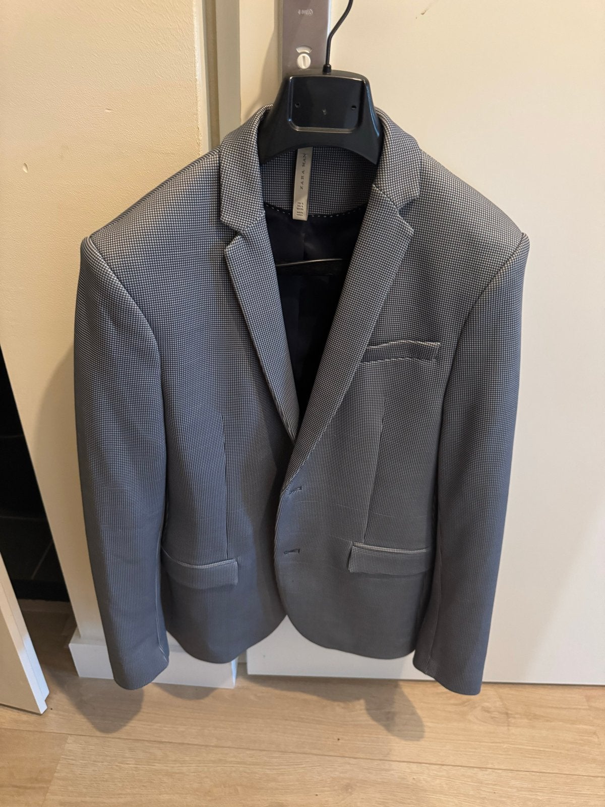 Zara Man Blazer Maat M, Kleding | Heren, Ophalen of Verzenden, Zo goed als nieuw, Maat 48/50 (M), Grijs