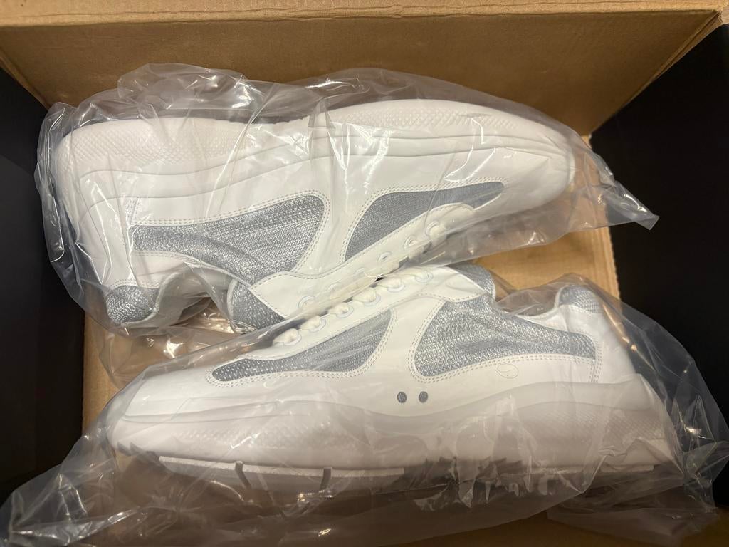 Prada Cup Sneakers, Wit, Nieuw, Ophalen of Verzenden, Sneakers of Gympen