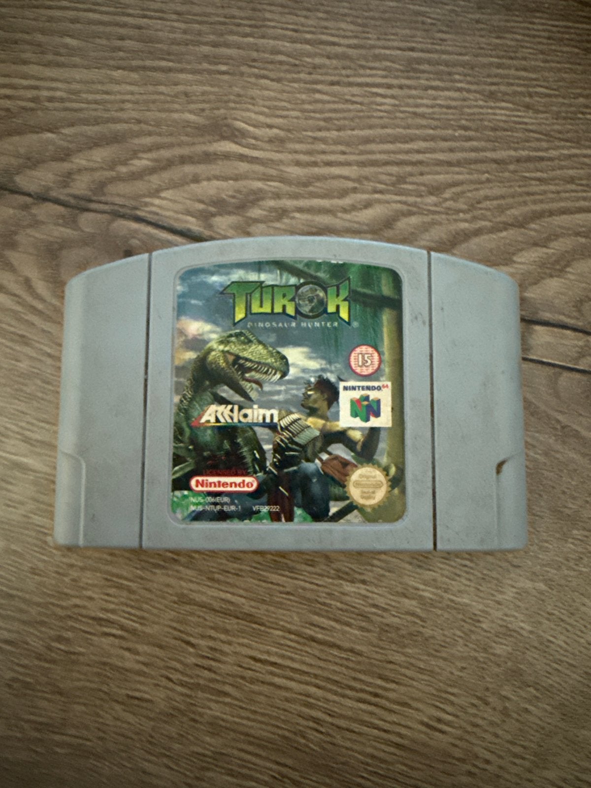 Turok: Dinosaur Hunter - Nintendo 64 (N64), Spelcomputers en Games, Games | Nintendo 64, Gebruikt, Shooter, 1 speler, Ophalen of Verzenden