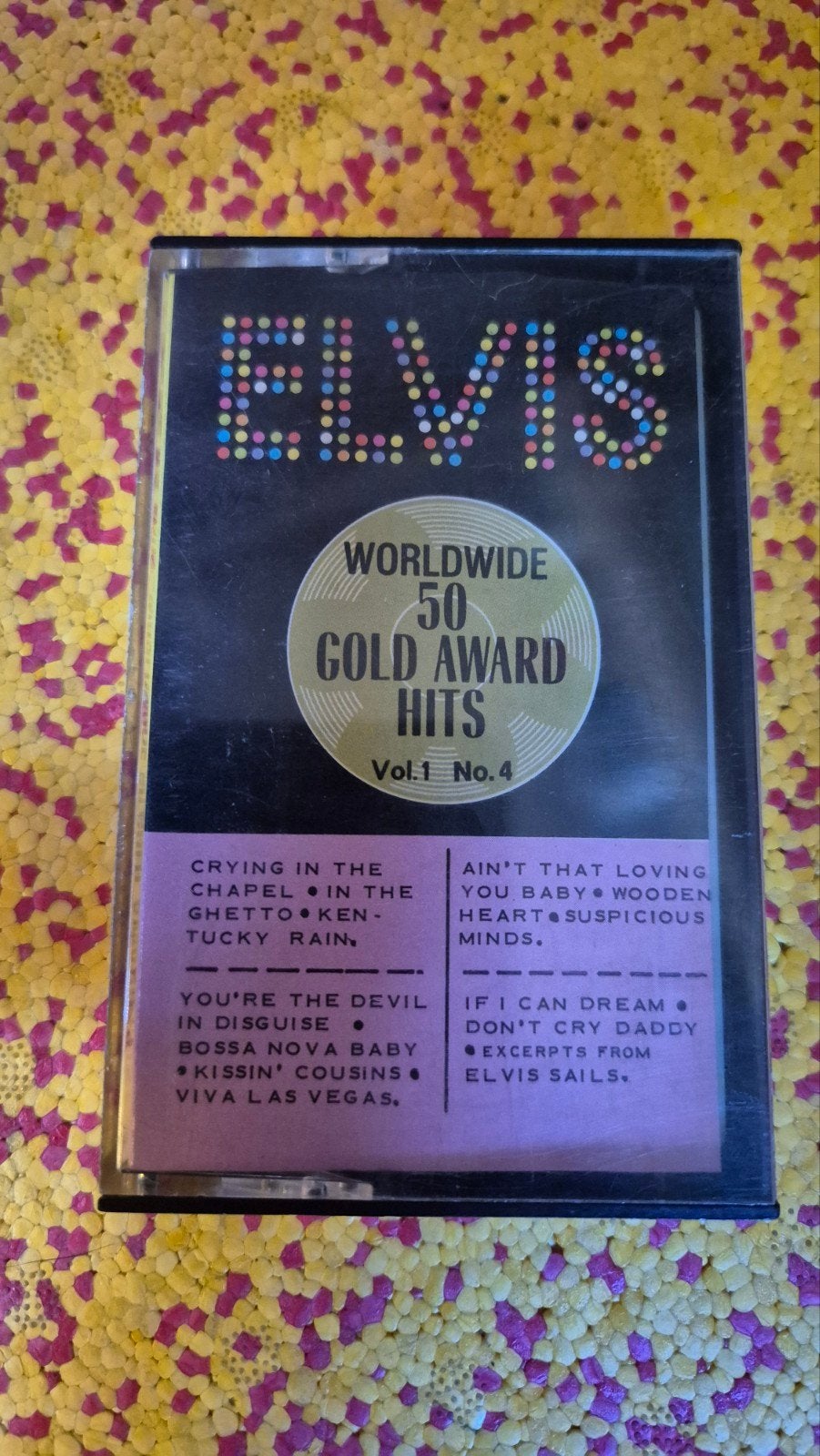 Elvis worldwide 50 gold award hits cassette, Ophalen of Verzenden, Gebruikt, 2 t/m 25 bandjes