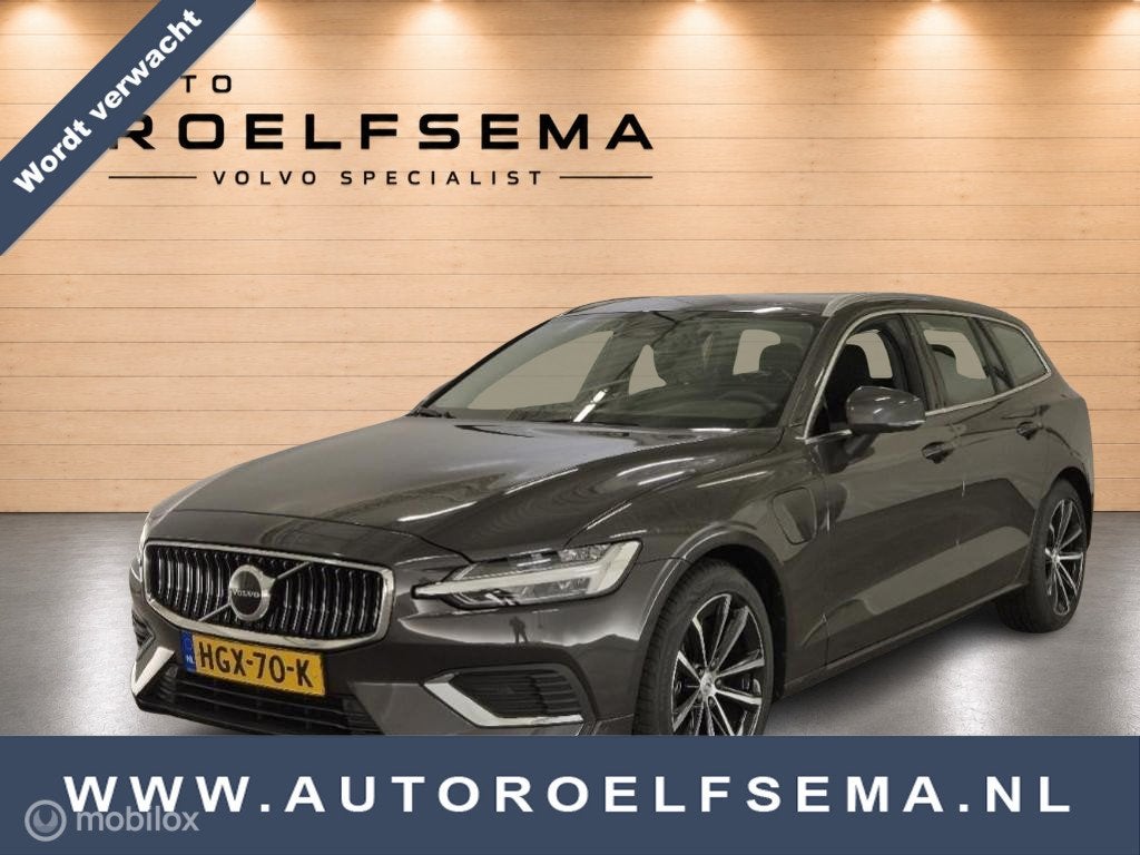 Volvo V60 2.0 T6 Plug-in hybrid AWD Essential Bright | Adapt, Auto's, Volvo, Bedrijf, Te koop, V60, 4x4, ABS, Achteruitrijcamera