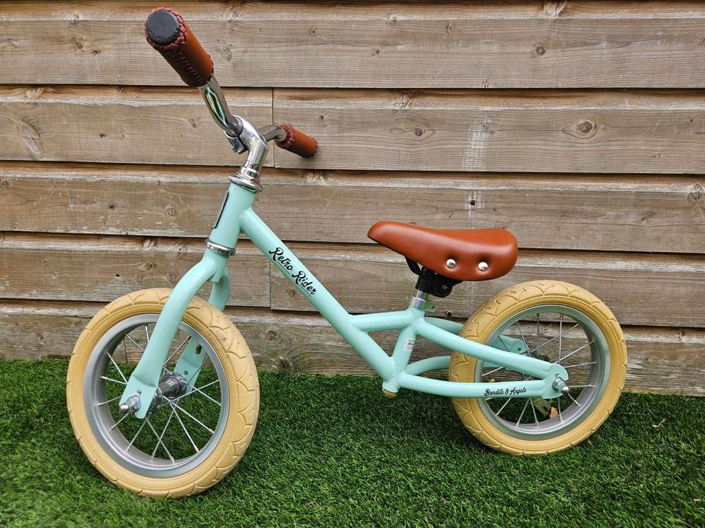 Loopfiets Bandits and Angels Retro Rider, Ophalen, Zo goed als nieuw, Loopfiets