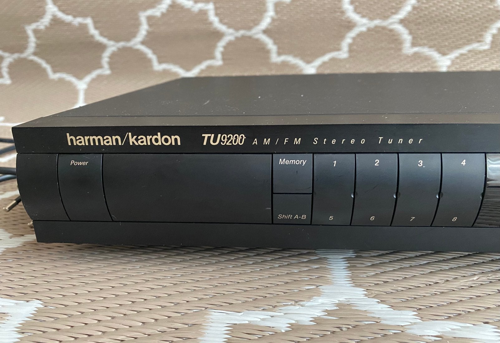 Harman/kardon Tuner TU9200, Ophalen of Verzenden, Gebruikt