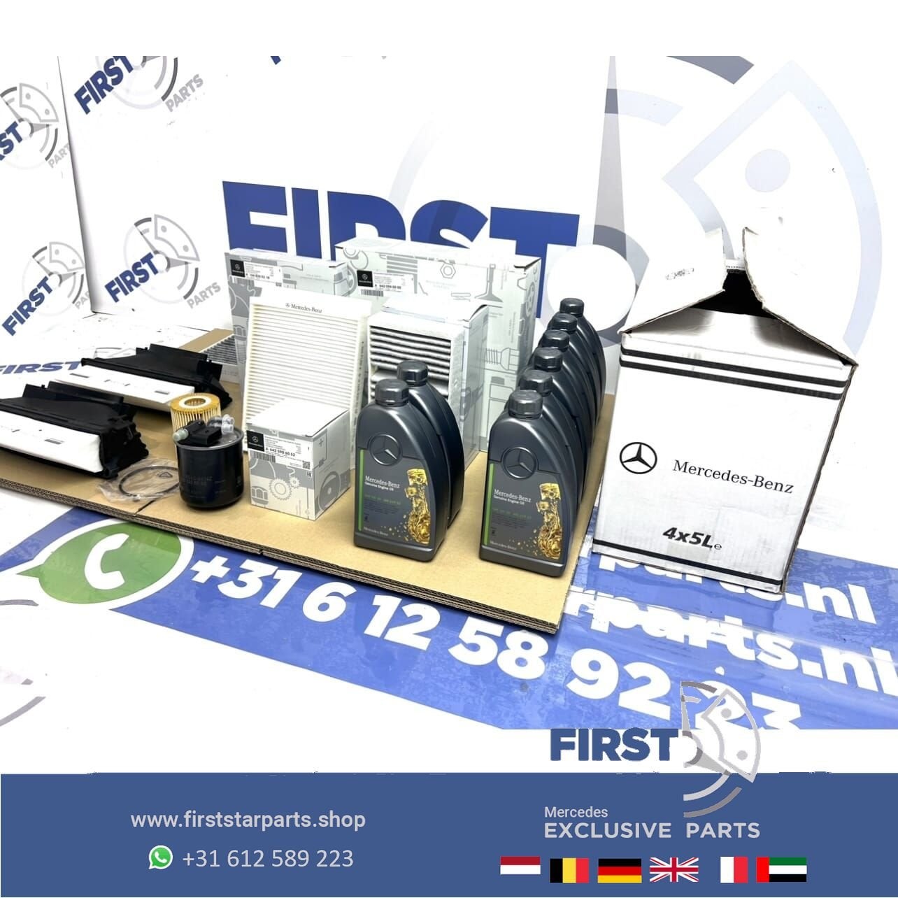 Mercedes OLIE + FILTER SET W176 W177 W246 W247 W117 W118 W20, Gebruikt, -, Ophalen of Verzenden, -