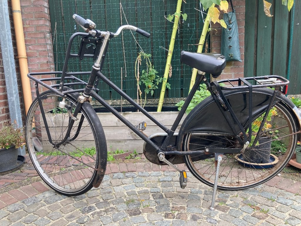Dames fiets zwart, Ophalen, Gebruikt, Overige merken