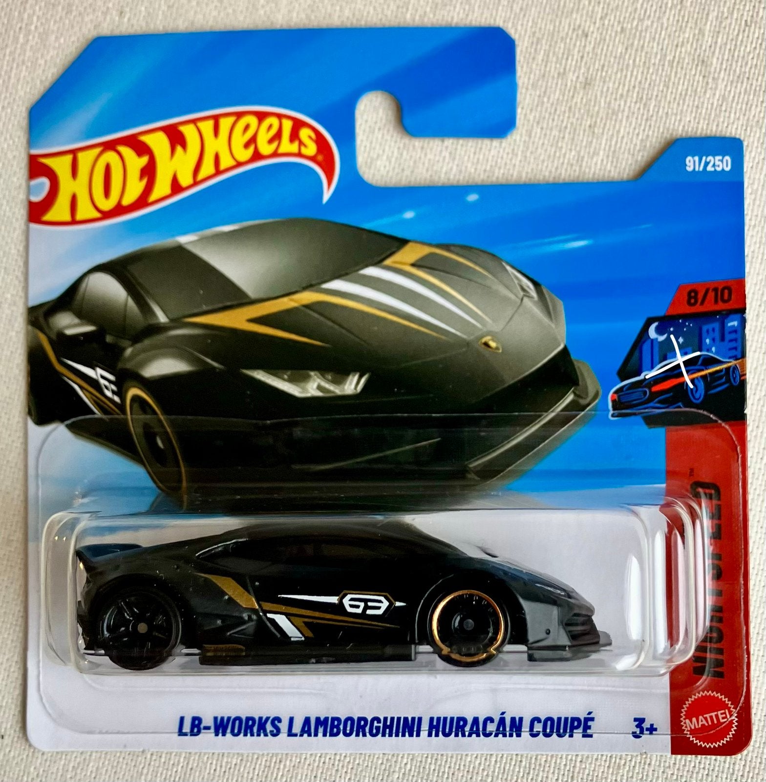 Hot Wheels LB-works Lamborghini Huracan Coupe, Hobby en Vrije tijd, Modelauto's | Overige schalen, Ophalen of Verzenden, Nieuw