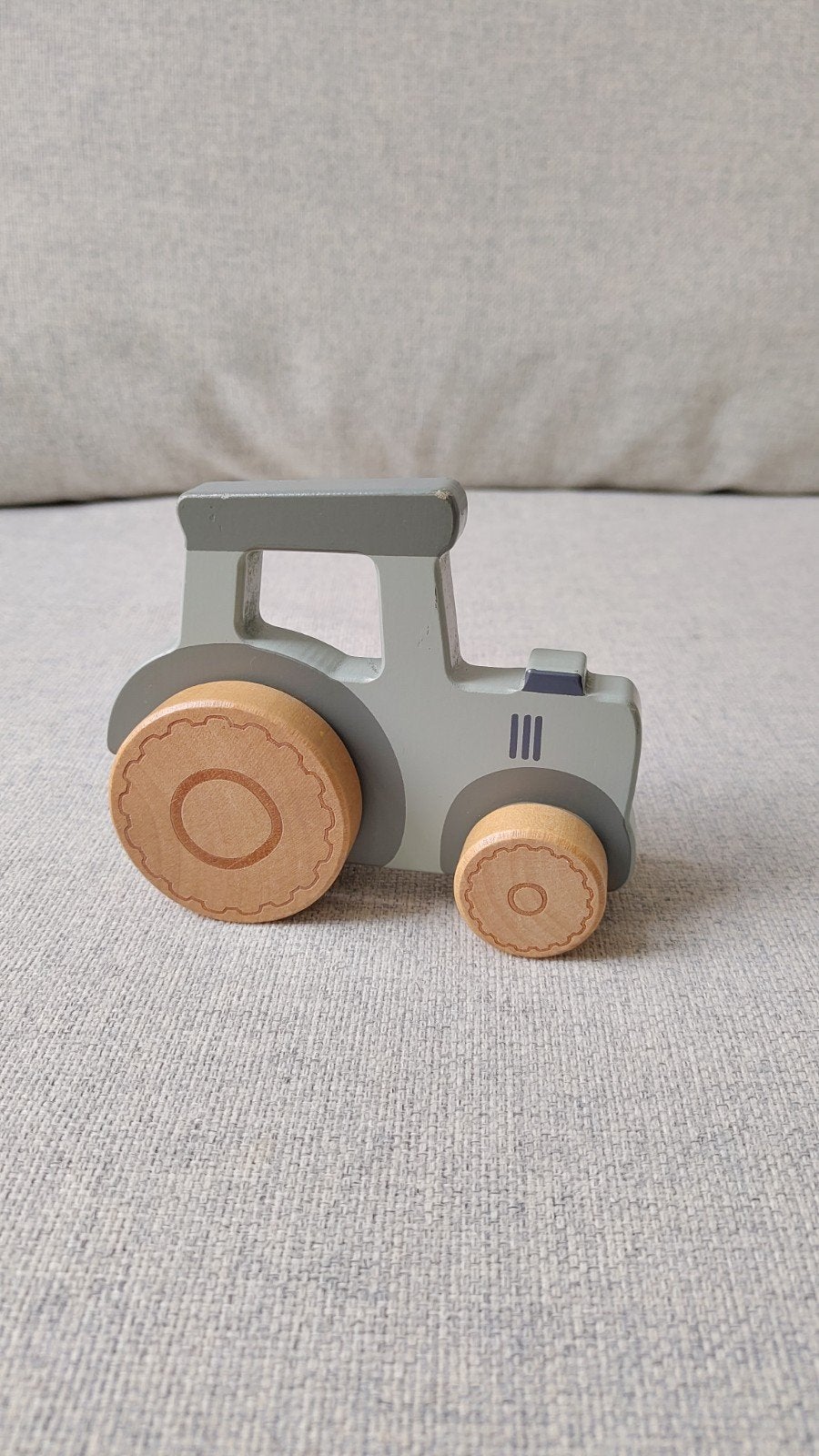 Little Dutch Houten Tractor - Zo goed als nieuw, Ophalen, Zo goed als nieuw, Rij- of Hobbelspeelgoed