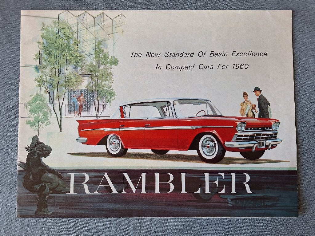 Brochure RAMBLER Range - 1960 USA, Verzenden, Gelezen, Overige merken