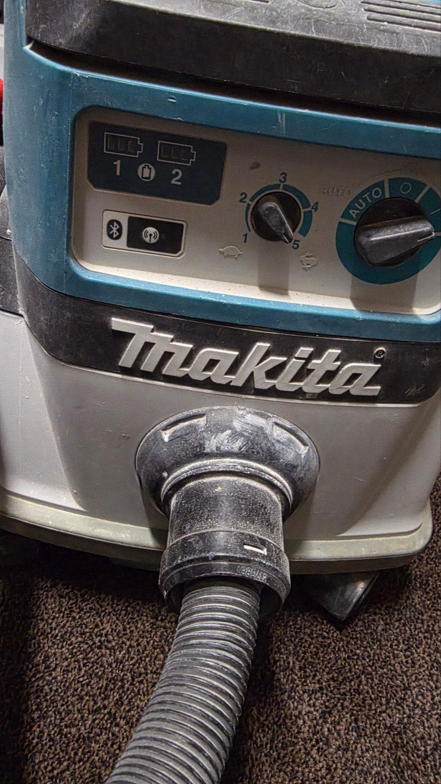 Makita DVC864L Accu Stofzuiger 36V (2x18V) - Gebruikt, Ophalen, Gebruikt, Draadloos, Industriële stofzuiger