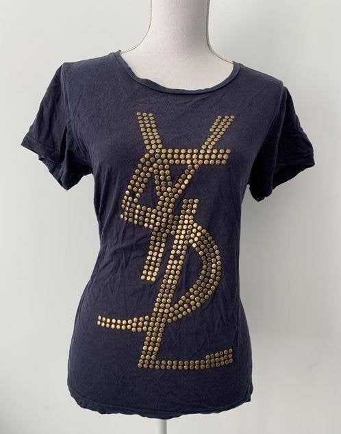 Donker blauwe My Brand top/ shirt maat M!, Maat 38/40 (M), My Brand, Korte mouw, Gedragen