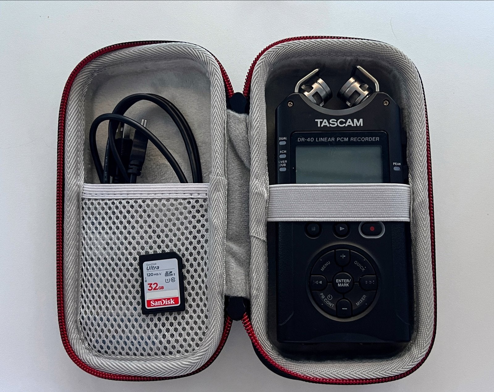 Tascam DR-40 recorder, Ophalen of Verzenden, Gebruikt, Audio