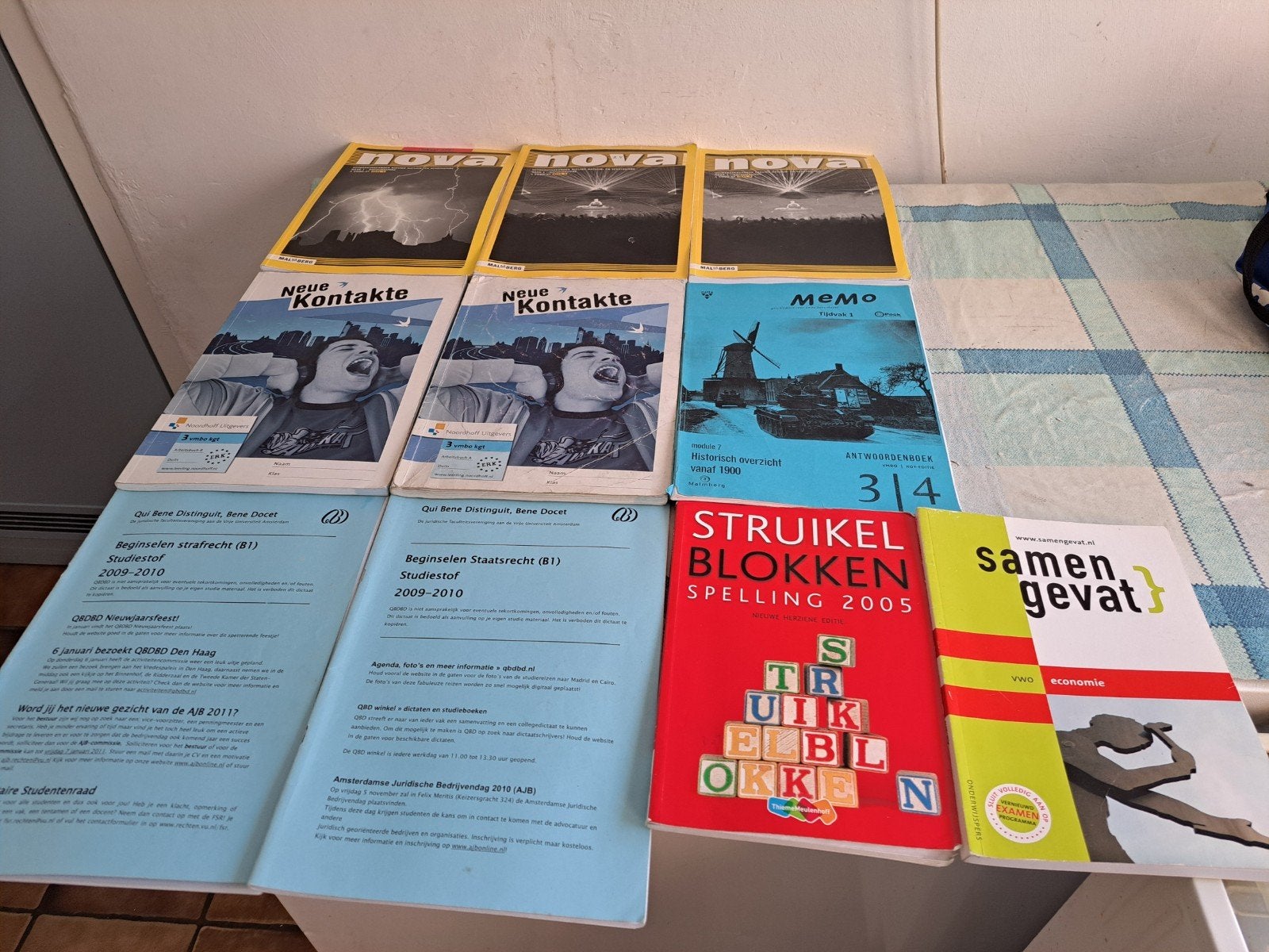 Nova, neue, kontakte, meme, beginselen strafrecht VWO boeken, Boeken, Ophalen of Verzenden