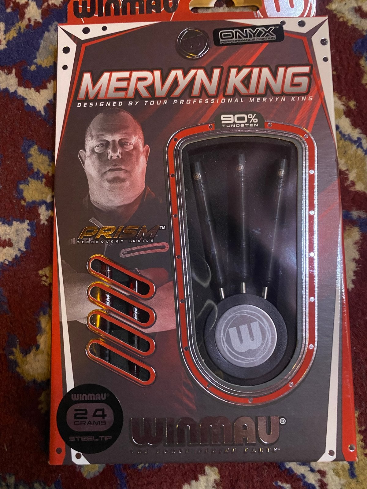 Winmau Mervyn King Darts 24 gram - Nieuw en Ongeopend, Sport en Fitness, Verzenden, Nieuw, Pijlen