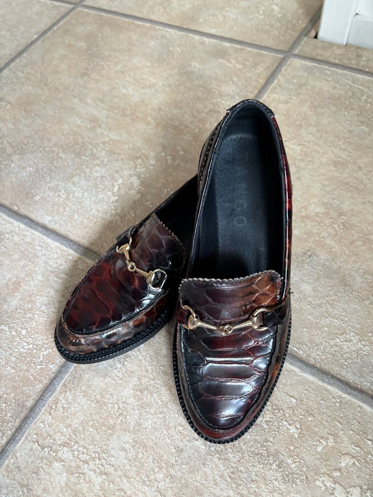 TANGO LOAFERS SCHOENEN BIT-LOAFER INSTAPPERS 37, Ophalen, Zo goed als nieuw, Instappers