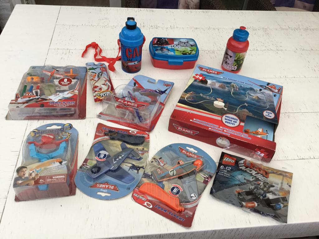 Cars speelgoed, Ophalen