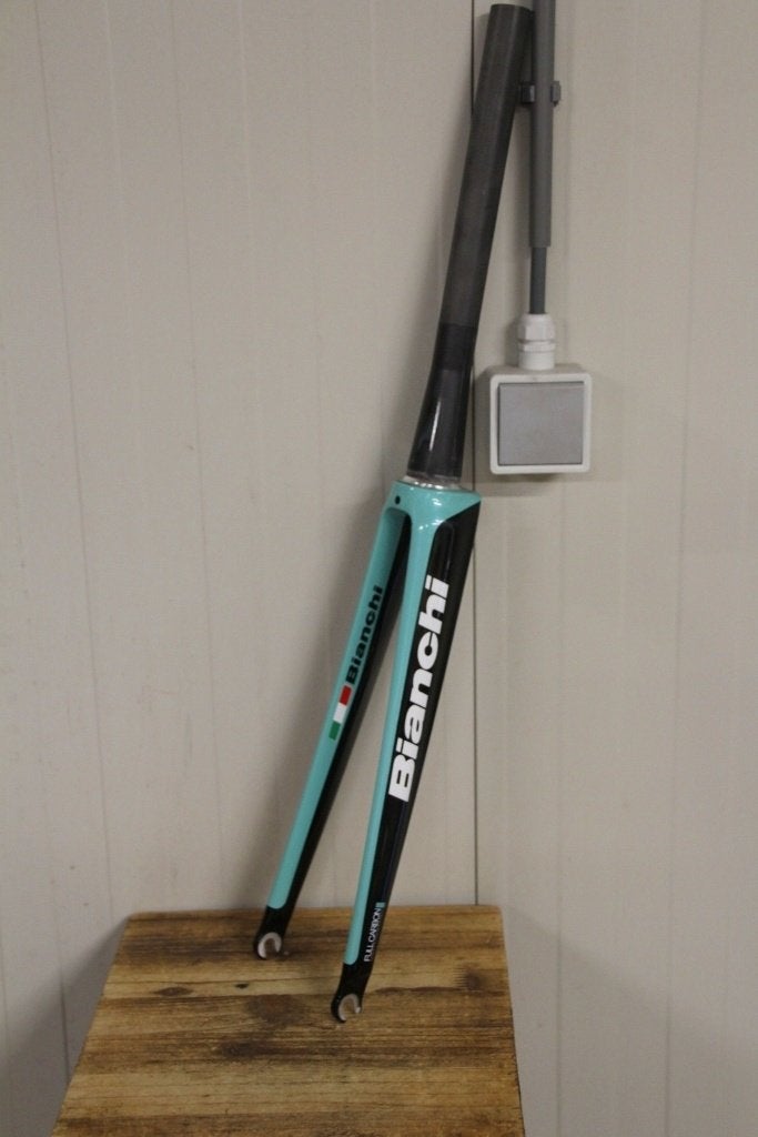 Bianchi ''tapered' carbon voorvork - racefiets - koersfiets, ,/+II, Nicv, Ophalen of Verzenden, Zo goed als nieuw