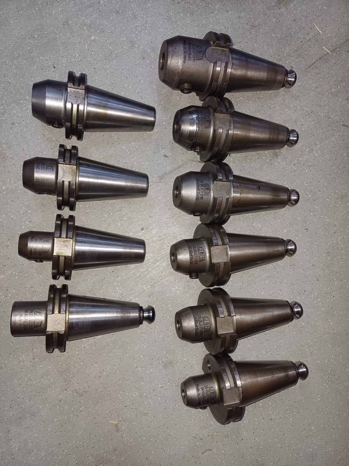 Gereedschaphouders voor CNC-machine, Ophalen