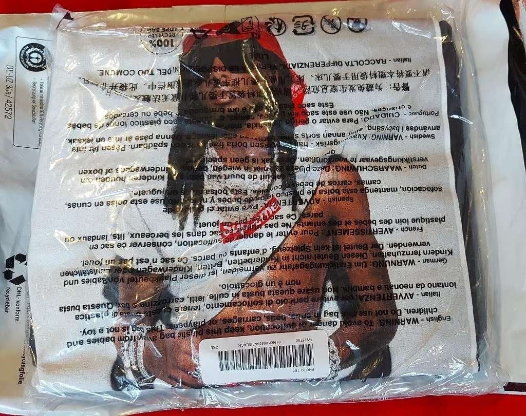 Supreme Playboy Carti T-shirt XXL 2XL, Zwart, Overige maten, Ophalen of Verzenden, Zo goed als nieuw
