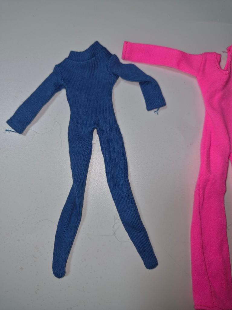 907 Vintage Barbie Onesie - Blauw, Ophalen of Verzenden, Gebruikt