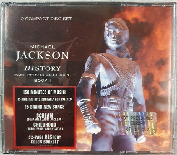 Michael Jackson – HIStory - Past, Present And future, Ophalen of Verzenden, Zo goed als nieuw, Pop