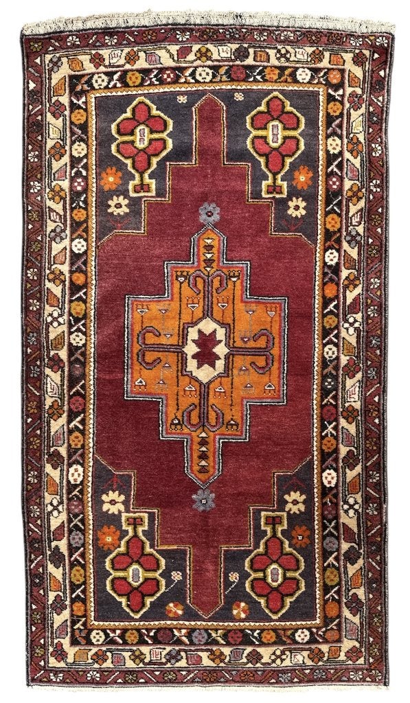 404. Gebedskleed – getrapte mihrab, Turkije, midden 20e eeuw, Ophalen