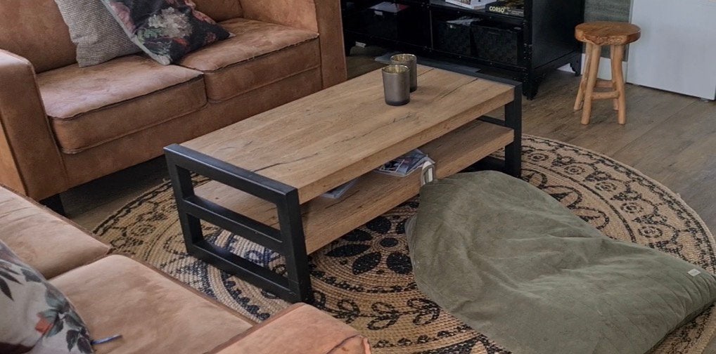 Happy@home Brooklyn salontafel, Ophalen, 100 tot 150 cm, 50 tot 100 cm, Zo goed als nieuw