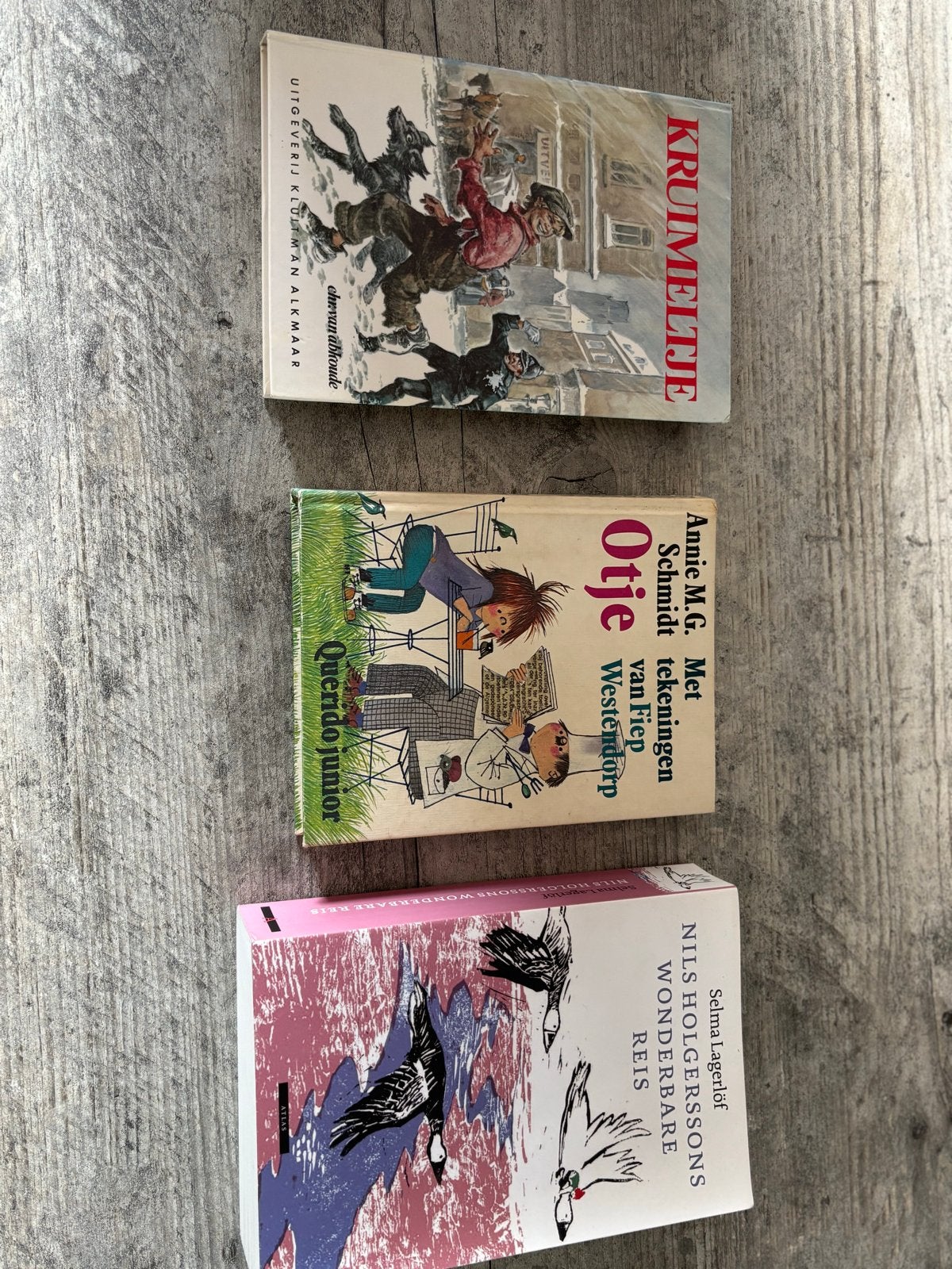 Kruimeltje, Otje en Nils Holgerssons Wonderbare Reis, Ophalen, Gelezen, Fictie algemeen