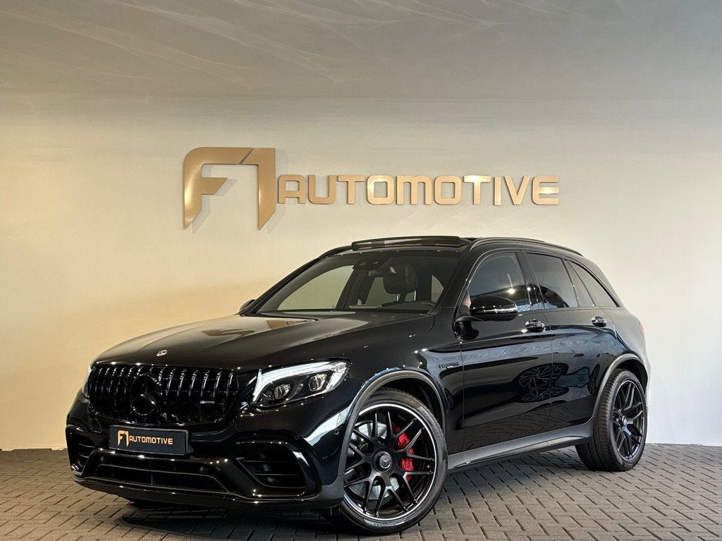 Mercedes-Benz GLC-klasse AMG 63 S 4MATIC+ Pano|Memory|Burmes, Auto's, Mercedes-Benz, Automaat, Gebruikt, 510 pk, Zwart