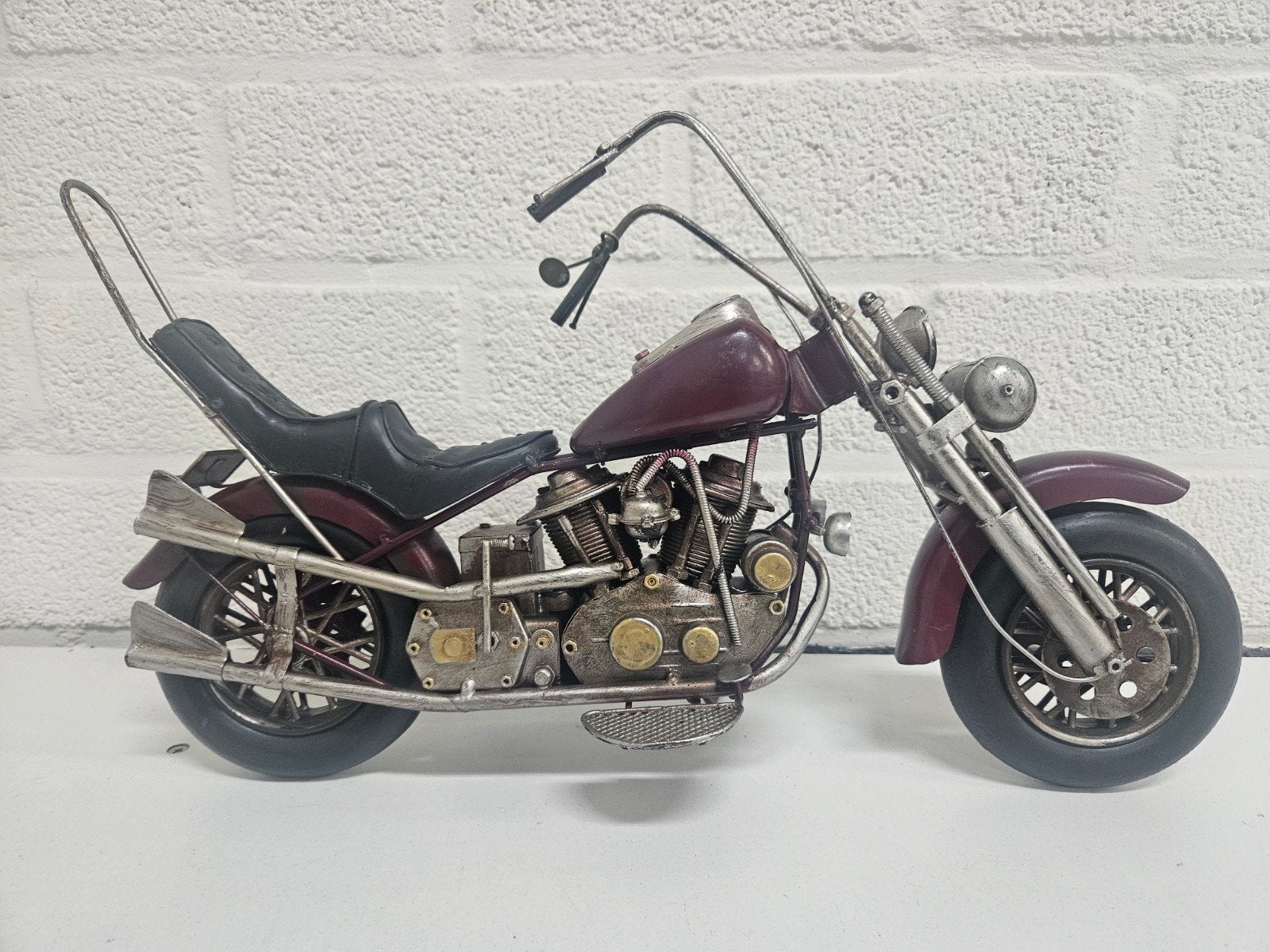 CHOPPER , HARLEY , 40 CM , NIEUW , MOTOR , BIKE  , BENZINE, Ophalen, Nieuw, Motoren