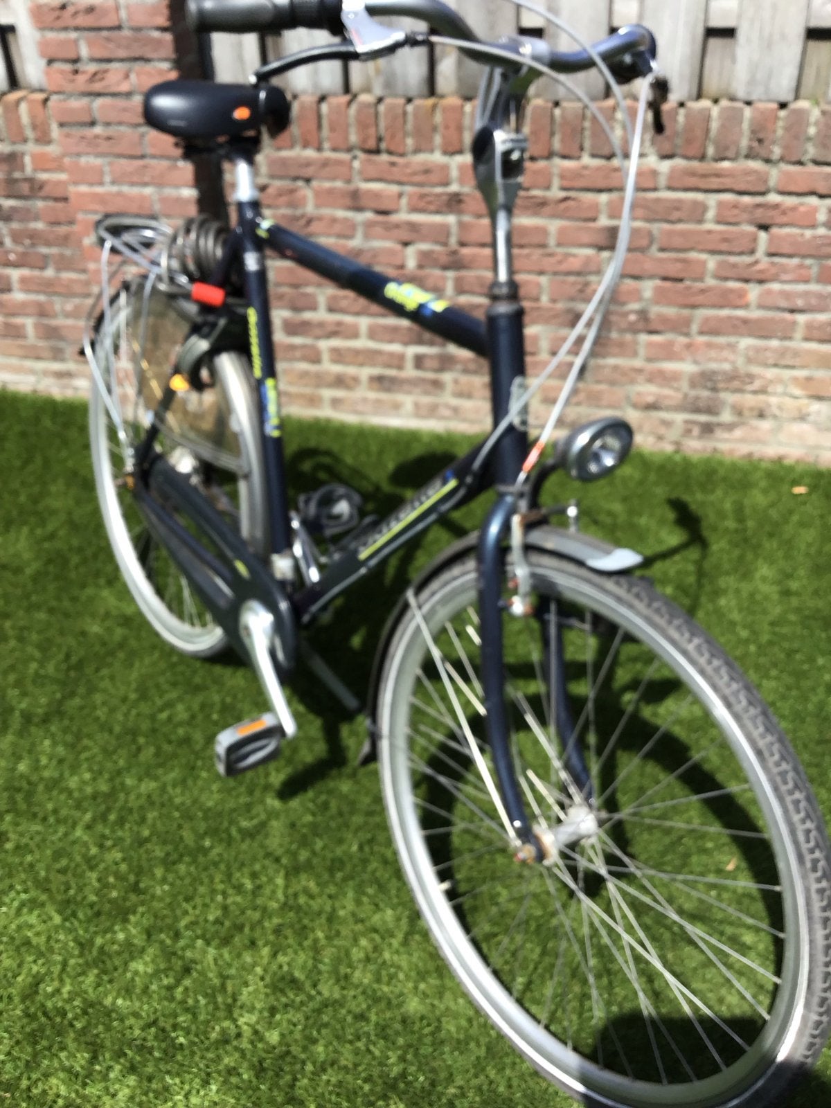 Gazelle Orange herenfiets, framehoogte 61 cm, Ophalen, Gebruikt, 61 tot 65 cm, Gazelle