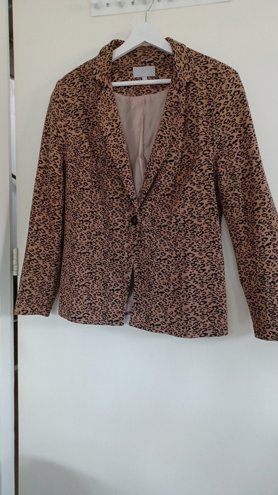 C&S blazer (Panter print) maat 42 XL, C&S, Zwart, Maat 42/44 (L), Ophalen of Verzenden