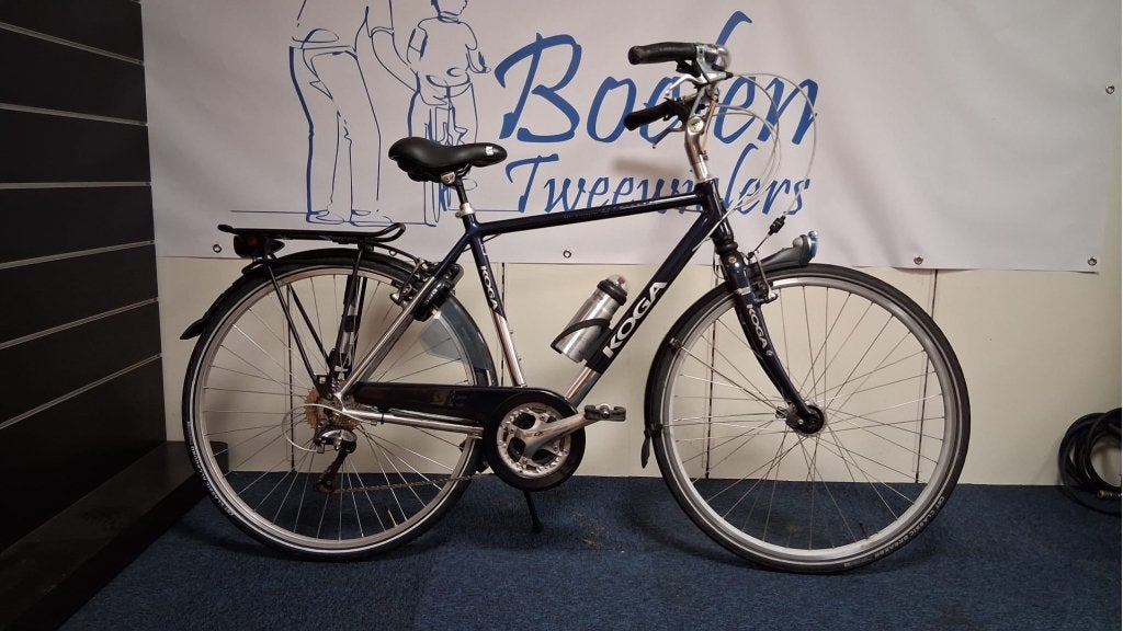 Koga Prominence 28/54cm 3x9v Herenfiets ZGAN Toerfiets, Fietsen en Brommers, Ophalen, 28 inch, Vering, Velgrem
