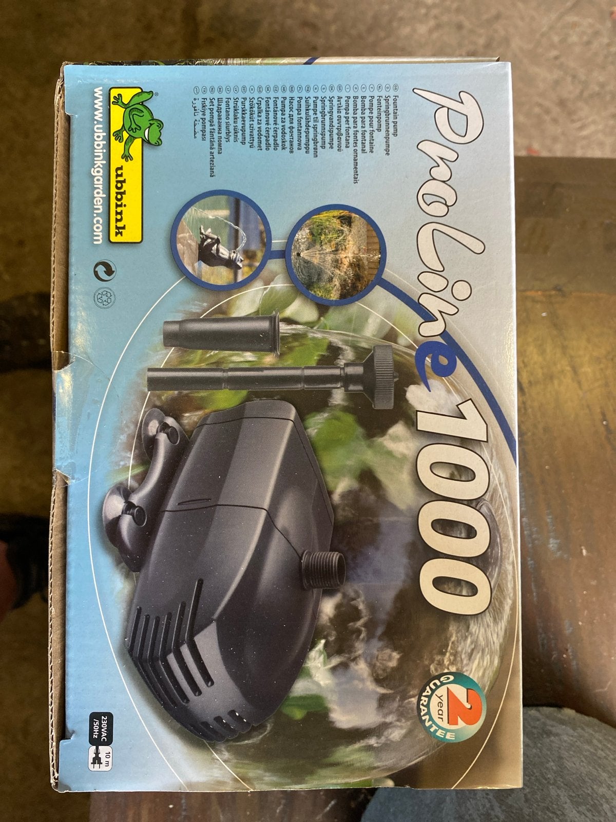 Ubbink ProLine 1000 Vijverpomp - Nieuw, Ophalen, Nieuw