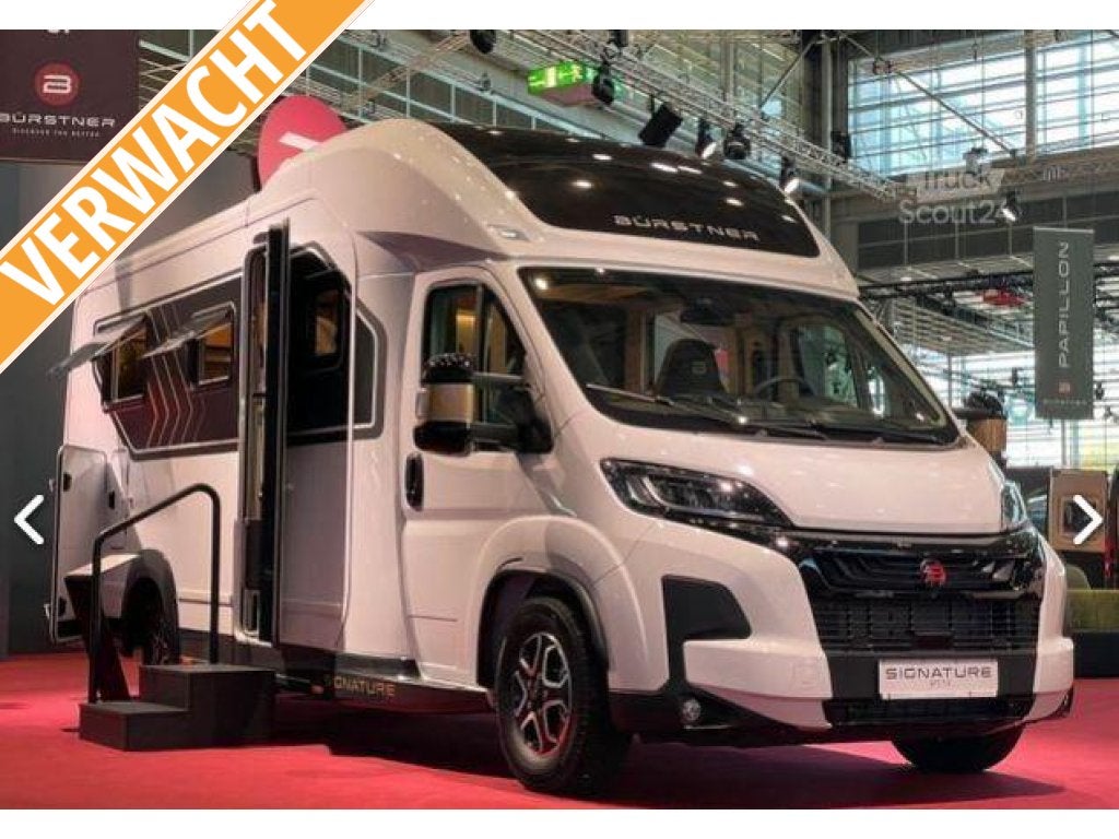 Bürstner Signature SFT 7.5 QUEENSBED+HEFBED CAMPER, Automaat, Ringverwarming, Fiat, Bedrijf