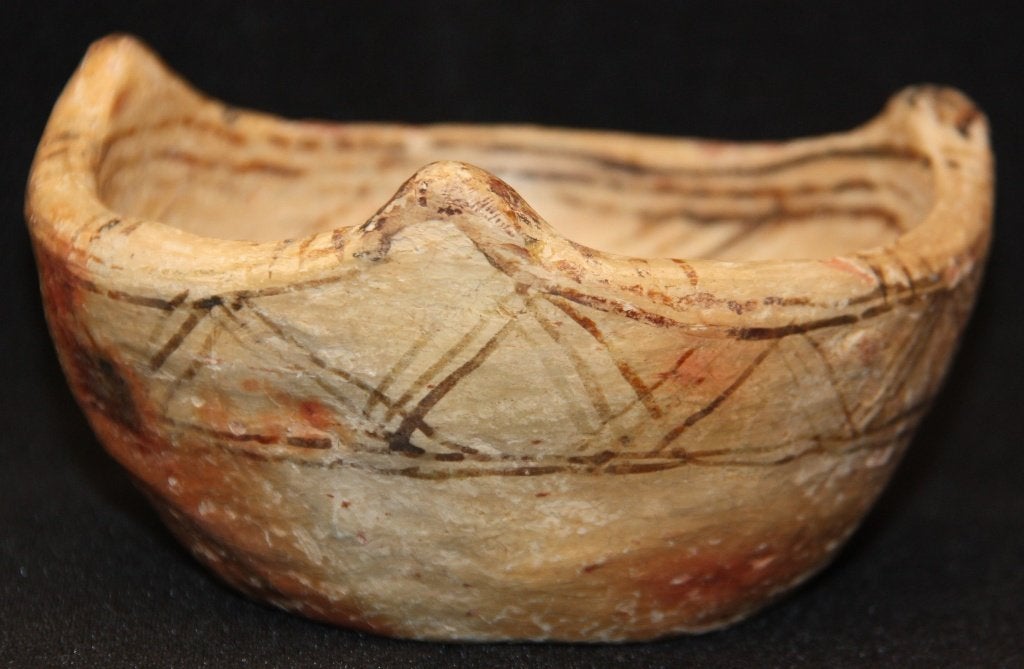 Oude Afrikaanse cultuur Berbere - Kabyle aardewerk kom, Antiek en Kunst, Ophalen of Verzenden