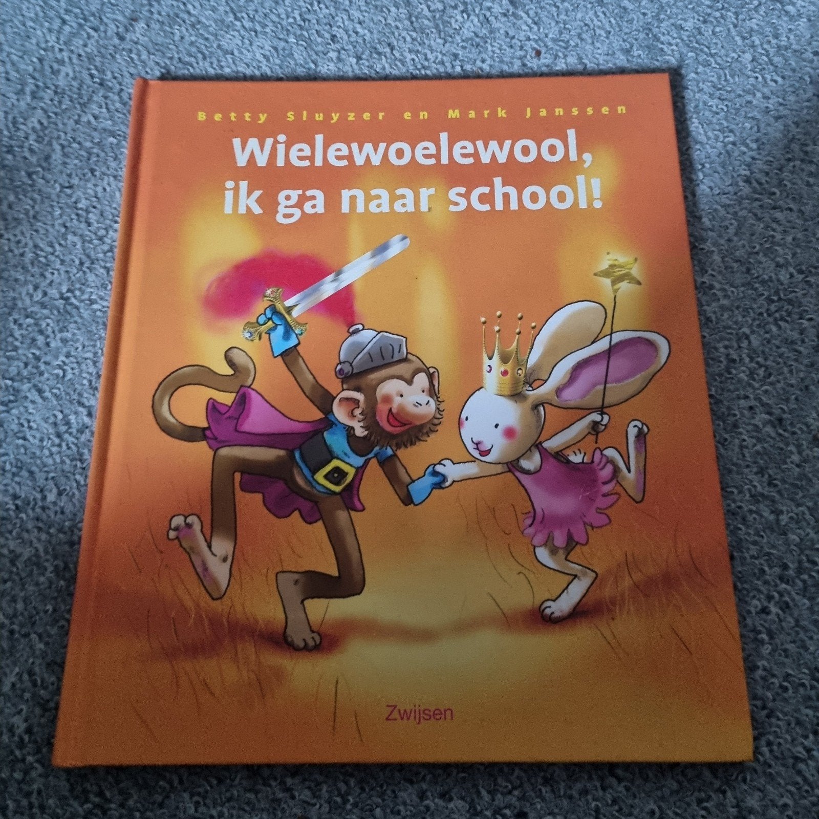 Wielewoelewool, ik ga naar school! - Prentenboek, Fictie algemeen, Jongen of Meisje, Nieuw, Ophalen of Verzenden