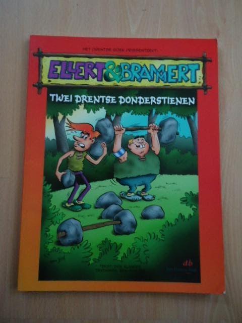 Ellert & Brammert, twei Drentse donderstenen. stripboek, Boeken, Eén stripboek, Ophalen of Verzenden, Zo goed als nieuw