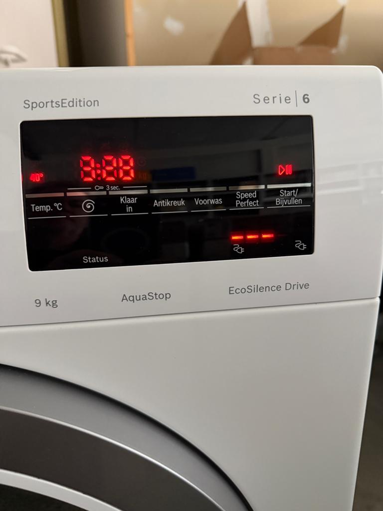 Bosch wasmachine, Witgoed en Apparatuur, Wasdrogers, Overige typen, 8 tot 10 kg, Ophalen of Verzenden, Zo goed als nieuw