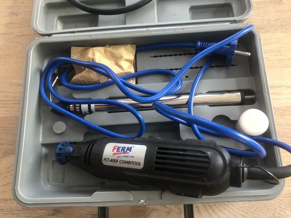 Combitool Ferm FCT-400F In koffer, Ophalen of Verzenden, Zo goed als nieuw