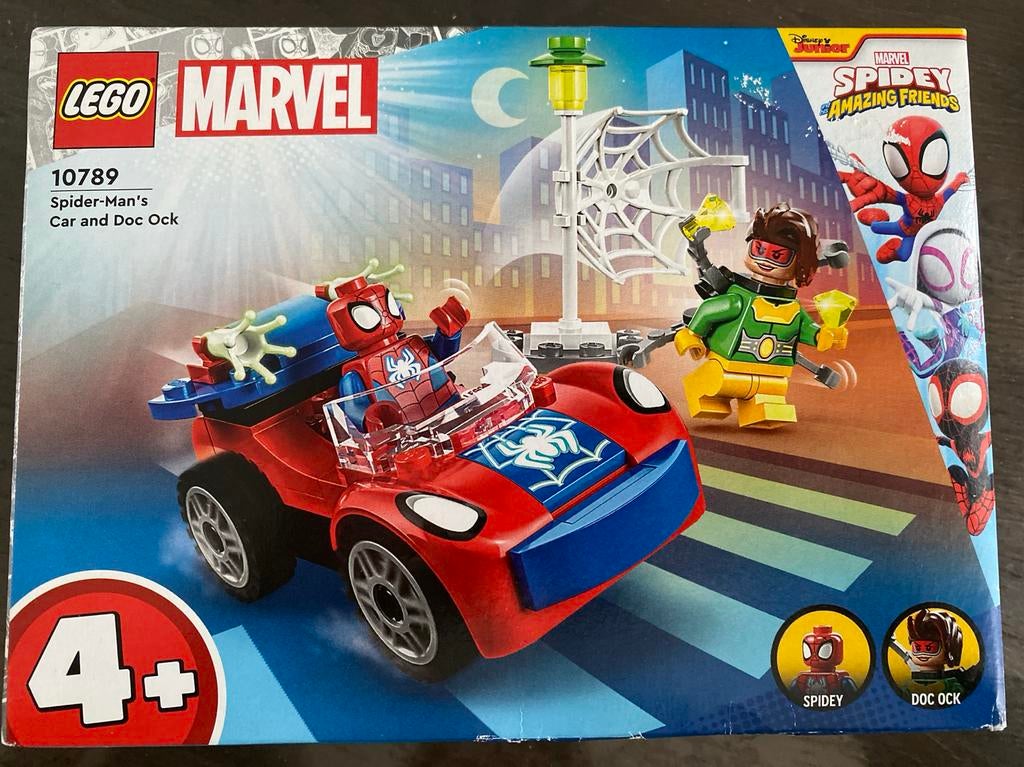 LEGO Marvel Spider-Man's Auto en Doc Ock (10789), Ophalen of Verzenden, Nieuw, Complete set, Lego