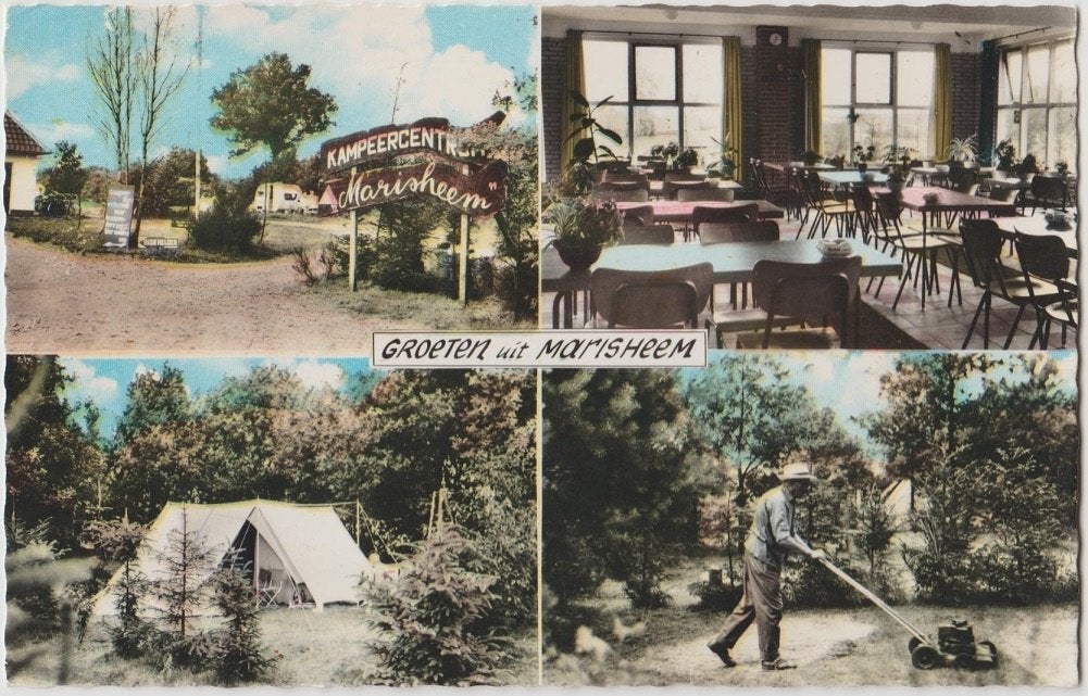 Marisheem Pey-Echt (L) Kampeerterrein 1968, Ophalen, 1960 tot 1980, Gelopen, Limburg